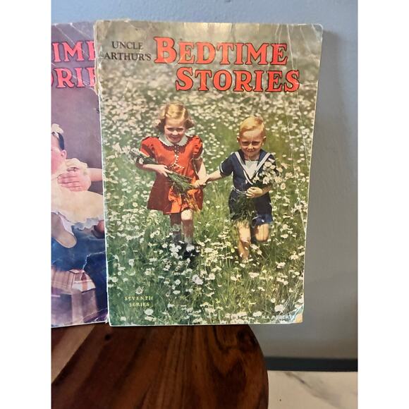 Vintage Uncle Arthur’s Bedtime Stories Fifth & Seventh Series (1940s) Set of 2 - Picture 4 of 15